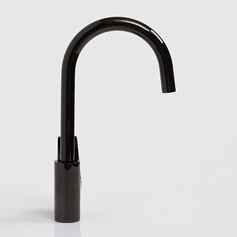 Смеситель для кухни WASSERKRAFT Glan 6607 поворотный излив чёрный