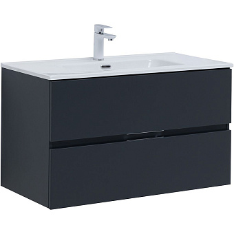 Тумба под раковину подвесная AQUANET Алвита New 303919 46х90х51,3см