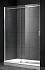 Душевая дверь Gemy Modern Gent S25191C 200х120см стекло прозрачное