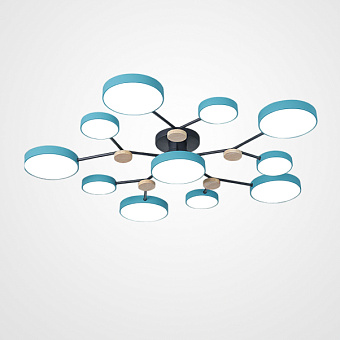 Люстра потолочная ImperiumLOFT Gamma 223776-23 138Вт 11 лампочек LED