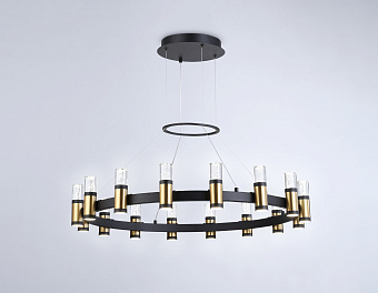 Люстра подвесная Ambrella COMFORT LineTech FL6212 96Вт 16 лампочек LED