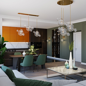 Люстра подвесная Odeon L-VISION 4640/36LA 36Вт 1 лампочек LED