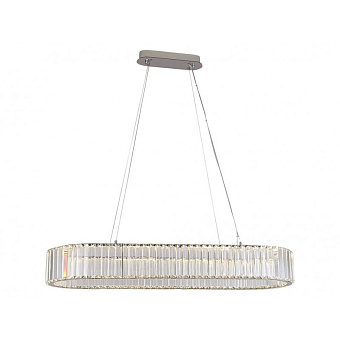 Светильник подвесной Newport 8440 8445/90 oval chrome 38Вт LED