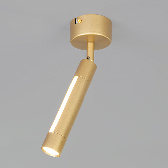 Светильник настенный Eurosvet Strong 20084/1 LED матовое золото 7Вт LED