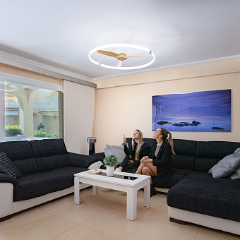 Люстра-вентилятор Mantra NEPAL 7532 75Вт LED