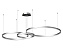 Люстра подвесная KINK Light Тор 08223,16P(4000K) 110Вт 3 лампочек LED