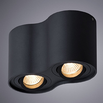 Светильник потолочный Arte Lamp FALCON A5645PL-2BK 50Вт GU10
