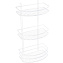 Полка в ванную округлая FIXSEN FX-720W-3 3-ярусная 16х25см белый