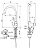 Смеситель для раковины IDEAL STANDARD CERALINE BC195AA хром