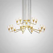 Люстра подвесная ImperiumLOFT Creil 151607-26 600Вт 15 лампочек G9