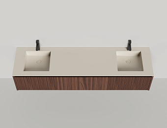 Тумба под раковину подвесная SALINI DOMINO 27D120DINF 200х50х40см