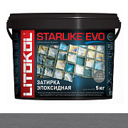 Эпоксидная затирка LITOKOL STARLIKE EVO цементно-серый 5кг