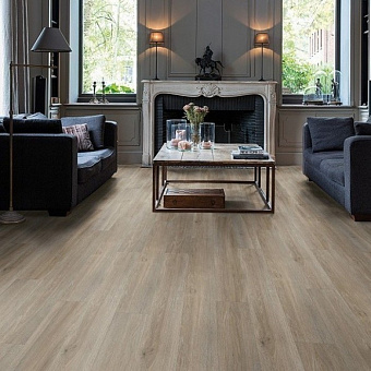 Виниловый ламинат Quick-Step Серо-бурый шёлковый дуб BAGP40053 1256х194х2,5мм 33 класс 3,66кв.м