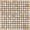 Мозаика Mir Mosaic Adriatica 7M063-20T жёлтый/розовый мрамор 30,5х30,5см 0,93кв.м.