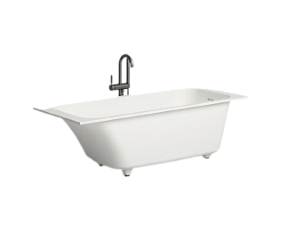 Ванна каменная SALINI ORLANDA 102116GRH 170х80см встраиваемая