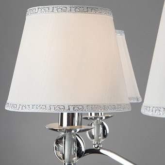 Люстра подвесная Eurosvet Sortino 60097/8 хром 40Вт 8 лампочек E14