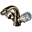 Смеситель для биде Boheme Crystal 296-CRST золотой