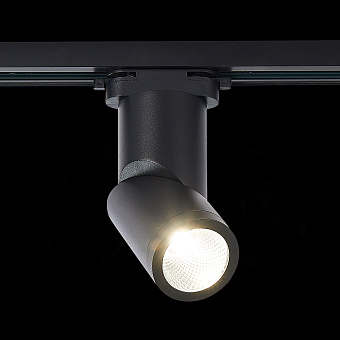 Трековый светильник ST Luce ST650.446.10 10Вт LED чёрный для однофазного трека