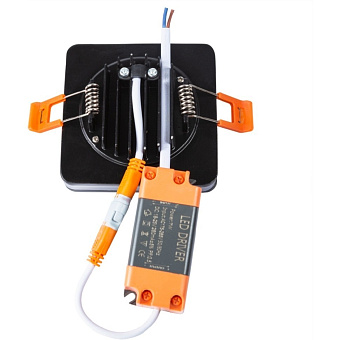 Светильник потолочный Arte Lamp TABIT A8432PL-1BK 7Вт LED