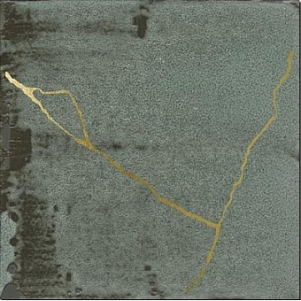 Настенная плитка WOW ENSO 120849 Green 12,5х12,5см 0,556кв.м. глянцевая