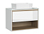 Тумба под раковину подвесная CERSANIT LOUNA SP-SZ-LOU80-BL/Wh 49х80х54,6см