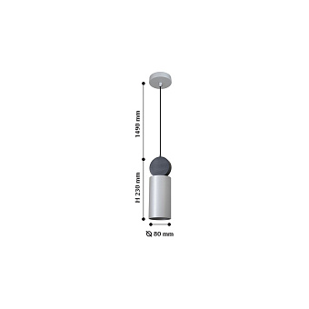 Светильник подвесной Favourite Otium 2270-1P 40Вт E27