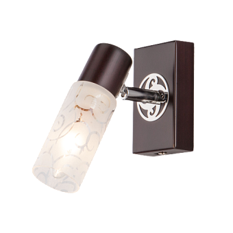 Бра Eurosvet Astoria 21130/1 хром/венге 40Вт E14