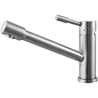 Смеситель для кухни LEMARK Expert LM5072S поворотный излив матовый хром