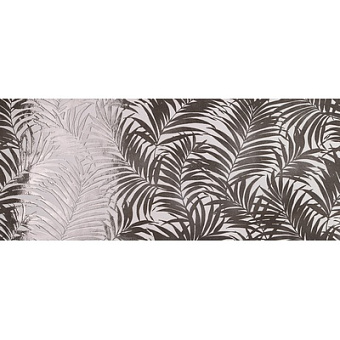 Настенная плитка FAP CERAMICHE Milano Mood fQDG Tropical Bianco e Nero RT 120х50см 1,8кв.м. матовая
