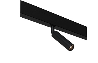 Магнитный трековый светильник CRYSTAL LUX SPACE CLT 0.33 003 6W BL 3000K 6Вт LED чёрный