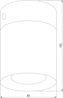 Светильник потолочный TK Lighting Vico 3406 50Вт GU10