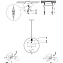 Светильник подвесной Arte Lamp PASSERO A4289SP-1WH 40Вт E27