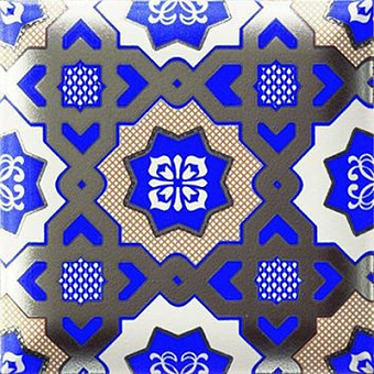 Декор MAINZU HD Effects PT02356 Decor Nilo Blu 15х15см 0,506кв.м.