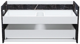 Тумба под раковину подвесная IDDIS Cloud CLO10B0i95 46х100,3х50см