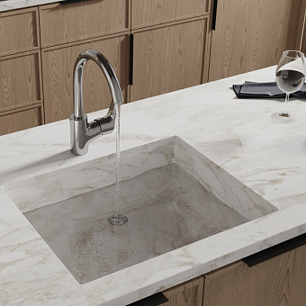 Смеситель для кухни WASSERKRAFT Lippe 4507 поворотный излив хром