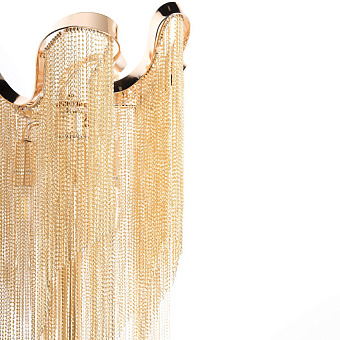 Торшер Loft It Stream 10208F Gold 120Вт E14 3 плафонов