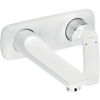 Смеситель для раковины KLUDI Balance 522469175 белый/хром