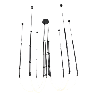 Люстра потолочная Lussole BEND LSP-7069 60Вт 1 лампочек LED