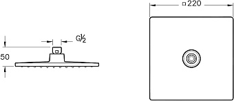 Душевая система VITRA Solid S A49265EXP хром