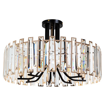 Светильник потолочный Arte Lamp AMBER A1028PL-8BK 40Вт E14