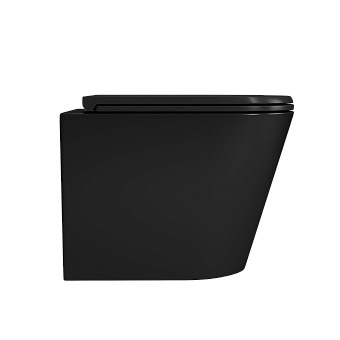 Унитаз подвесной D&K Venice DT1026025 безободковый с микролифтом