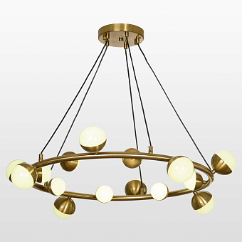 Люстра подвесная Lussole Coosa LSP-8643 96Вт 16 лампочек LED