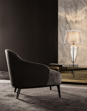 Настольная лампа Maytoni Verre Z005TL-01CH 40Вт E27