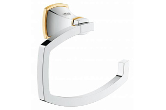 Держатель туалетной бумаги GROHE GRANDERA 40625IGO золото/хром