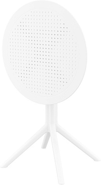 Стол раскладной Siesta Contract Sky Folding 60х60х74см пластик/сталь белый