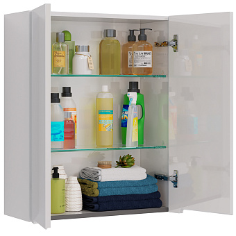 Шкаф подвесной LEMARK Buno LM04B60SH 24,8х60х75см белый