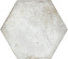 Напольная плитка AZTECA San Francisco Hex White Hex White 52х60см 0,94кв.м. лаппатированная