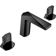 Смеситель для раковины Boheme Venturo 150-B-ICE чёрный