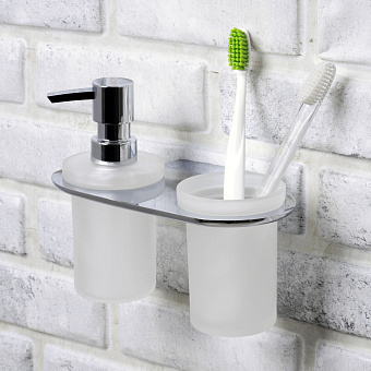 Набор аксессуаров для ванной WASSERKRAFT Kammel K-8300 K-8389 хром 2 предметов