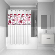 Шторка для ванной IDDIS Promo P23PV11i11 180х180см белый